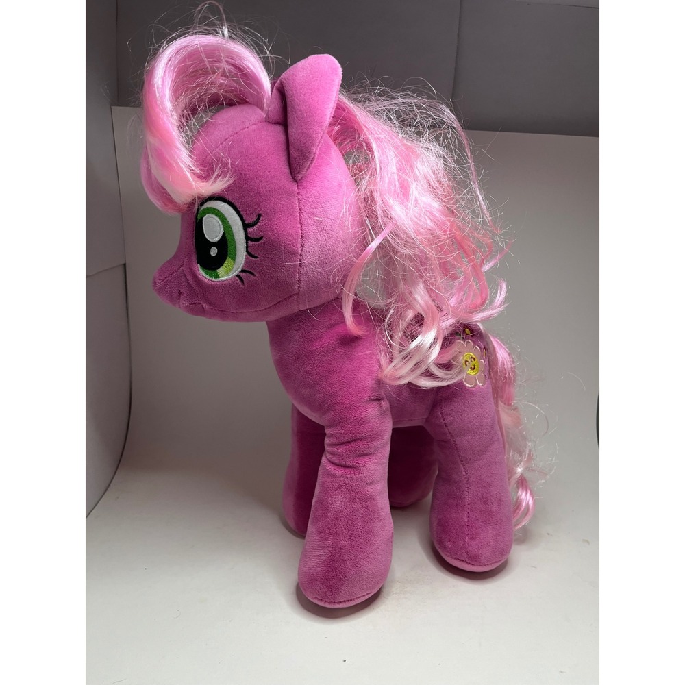 Build-A-Bear My Little Pony Cheerilee Plush Pink Flower Cutie Mark 16"